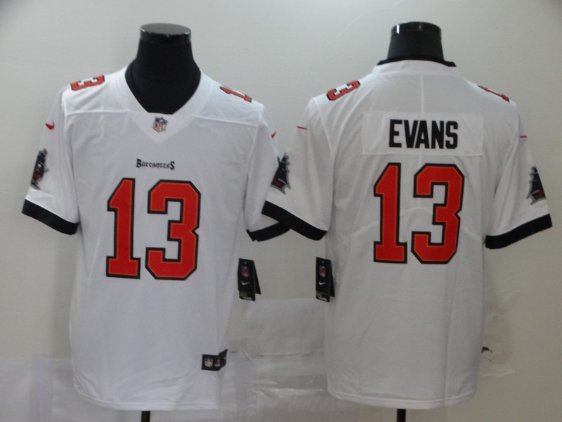 Men Tampa Bay Buccaneers 13 Evans white New Nike Limited Vapor Untouchable NFL Jerseys